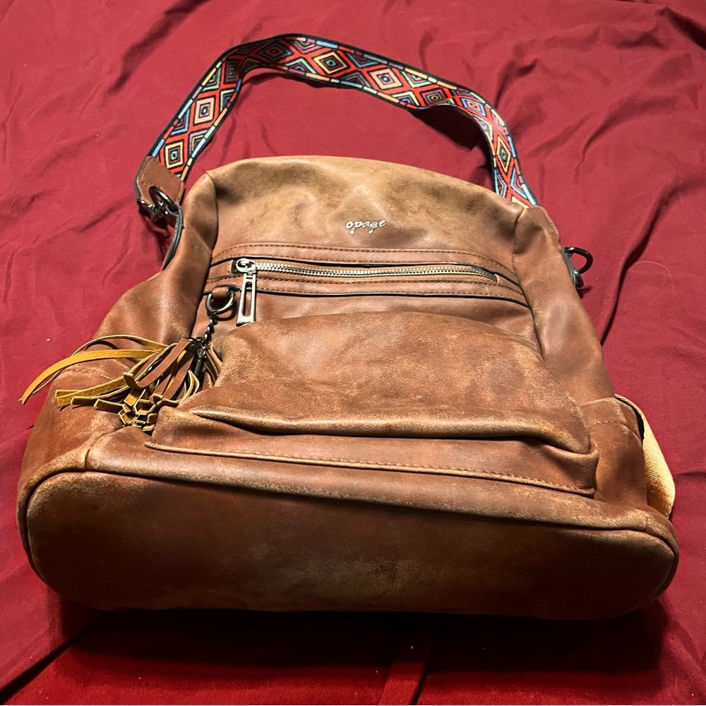 Brown Leather Women's Satchel